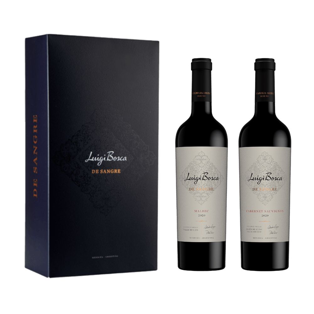 Luigi Bosca De Sangre Red Blend (2x750ml Gift Box)