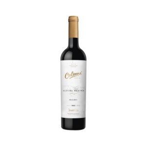 Bottle of Bodega Colomé Altura Máxima Malbec from Salta, Argentina